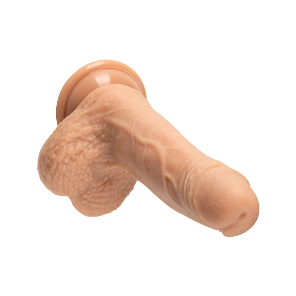 Dr. Skin Silicone: Dr. Grey Thrusting & Gyrating Dildo, 20 cm Ljus hudfärg