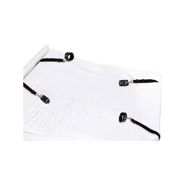 ZADO: Bed Restraint Set Svart