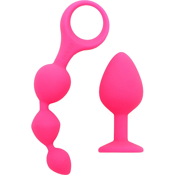 Rimba: Barcelona, Anal Pleasure Play Set, rosa Rosa