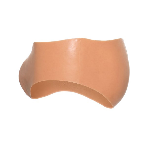 Hidden Desire: Alter Ego, Open Vagina Brief Low Waist Ljus hudfärg one size