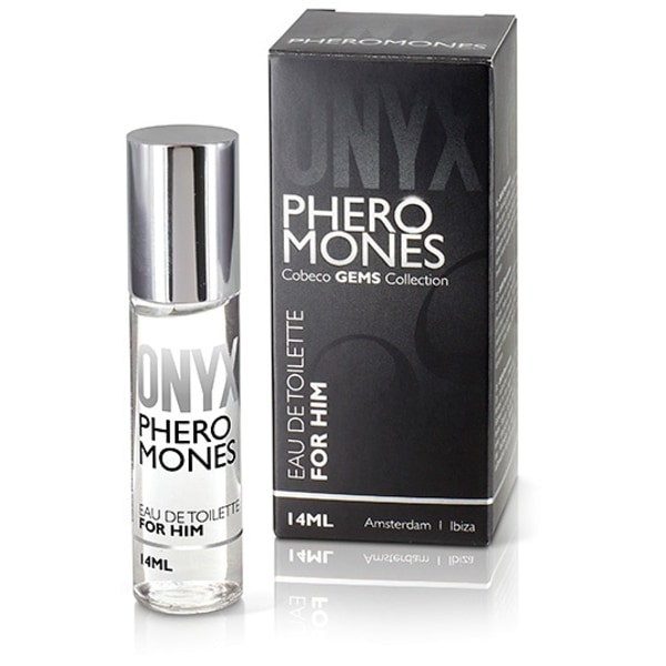 Cobeco: Onyx, Pheromones, Eau de Toilette for Him, 14 ml Transparent
