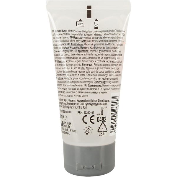 Just Glide: Performance, Water- och Silicone-based Lubricant, 50 Transparent
