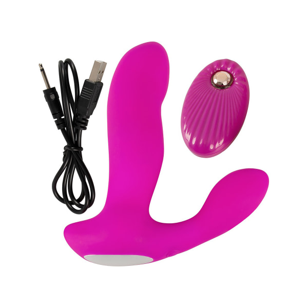 JAVIDA: RC Shaking & Vibrating Panty Vibrator Rosa