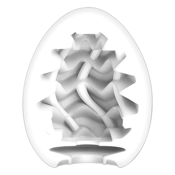 Tenga Egg: Wavy II, Runkägg Vit
