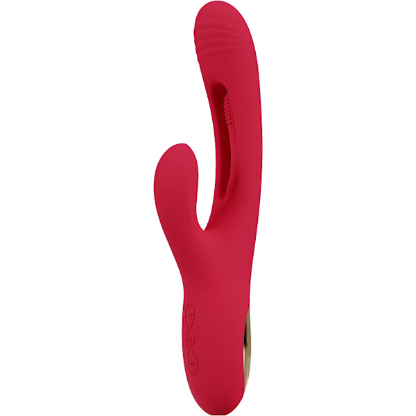 Sweet Smile: Rabbit Vibrator with G-Spot Stimulation Röd