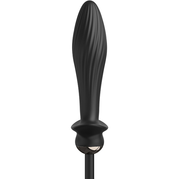 Pipedream Anal Fantasy: Auto-Throb Inflatable Vibrating Plug Svart