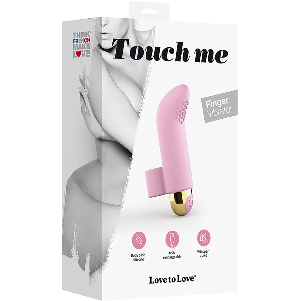 Love to Love: Touch Me, Finger Vibrator, rosa Rosa