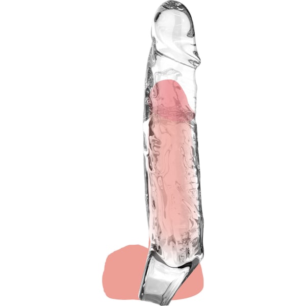 Toy Joy: Get Real Extension Sleeve Transparent Large