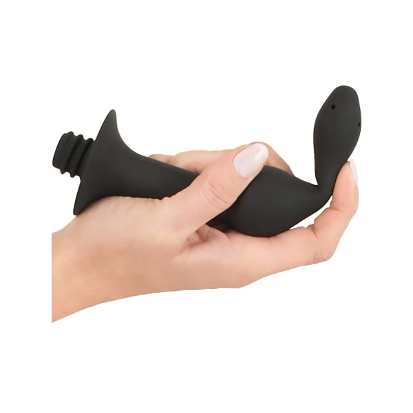 Black Velvets: Silicone Douche with 4 Attachments Svart