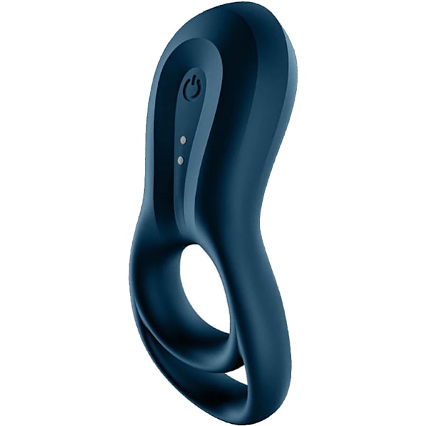 Satisfyer Connect: Epic Duo, Ring Vibrator, blå Blå