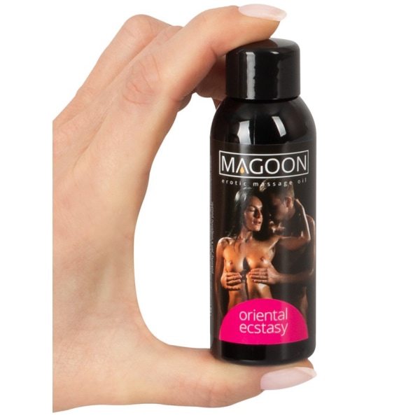 Magoon: Erotic Massage Oil, Oriental Ecstasy, 50 ml Transparent