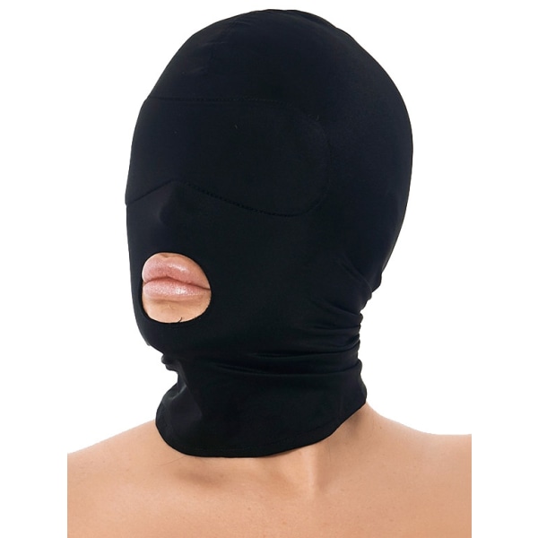 Rimba: Stretchy Face Mask with Open Mouth Svart