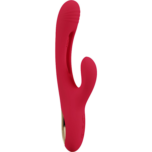 Sweet Smile: Rabbit Vibrator with G-Spot Stimulation Röd