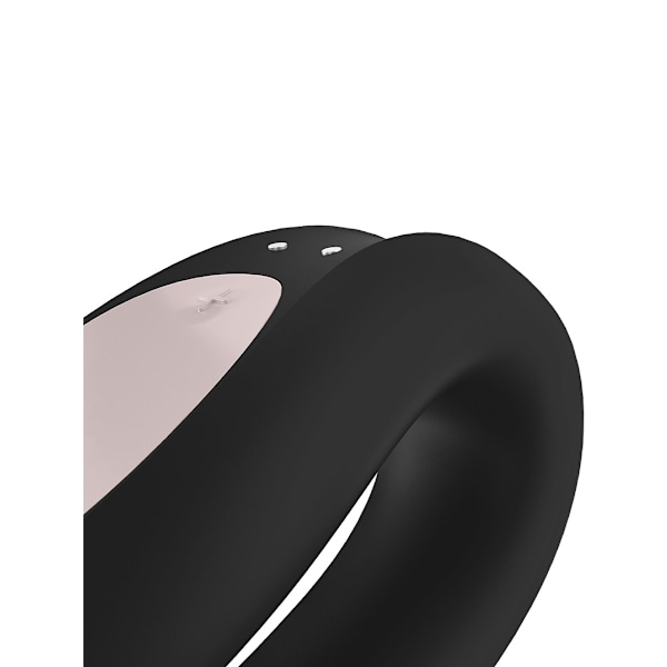 Satisfyer Connect: Double Joy, Partner Vibrator Svart
