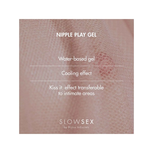Bijoux Indiscrets: Slow Sex, Nipple Play Gel Transparent