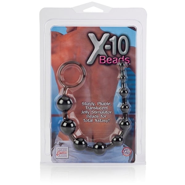 X-10 Beads Svart