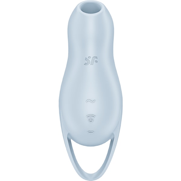 Satisfyer: Pocket Pro 1, Double Air Pulse Vibrator Blå