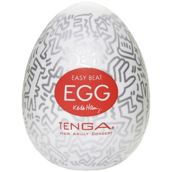 Tenga Egg: Keith Haring Party, Runkägg Transparent