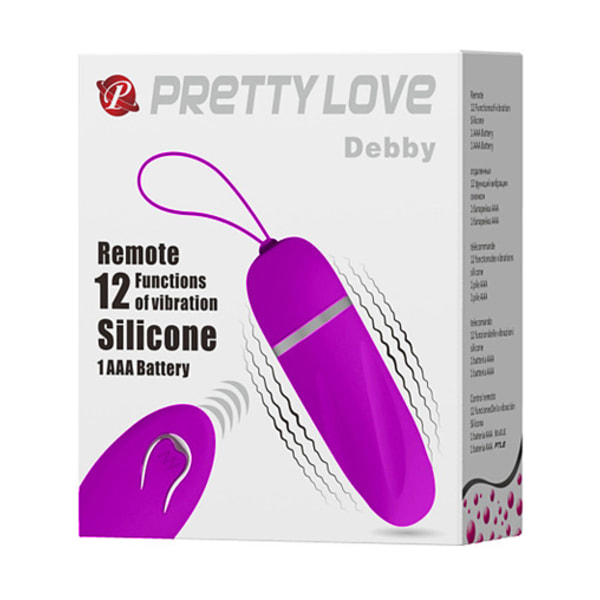 Pretty Love: Debby, Vibrating Egg Lila