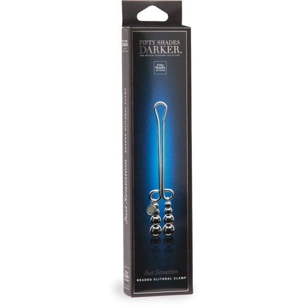 Fifty Shades of Grey: Darker, Just Sensation, Beaded Clitoral... Silver