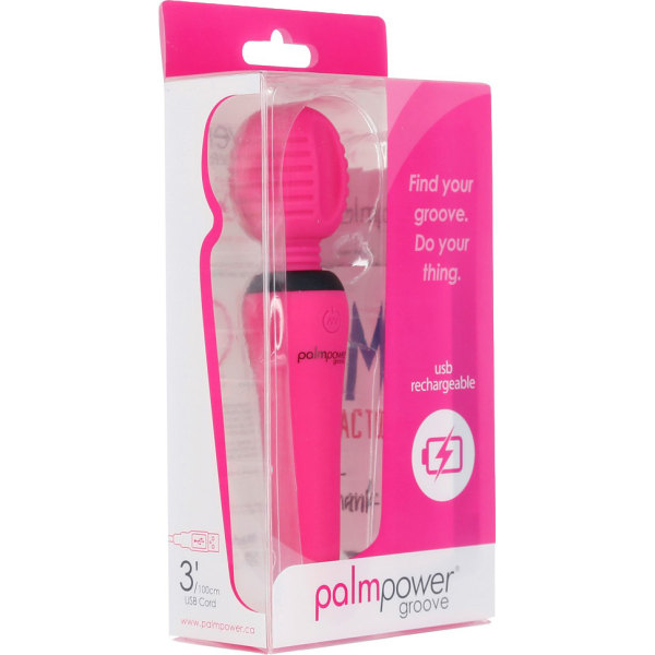 PalmPower: Groove Massage Wand Rosa