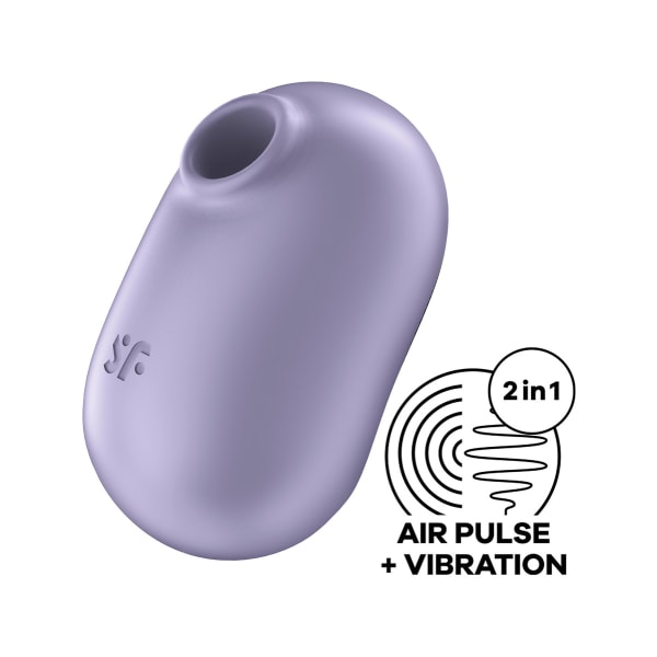 Satisfyer: Pro To Go 2, AirPulse Stimulator + Vibration Lila