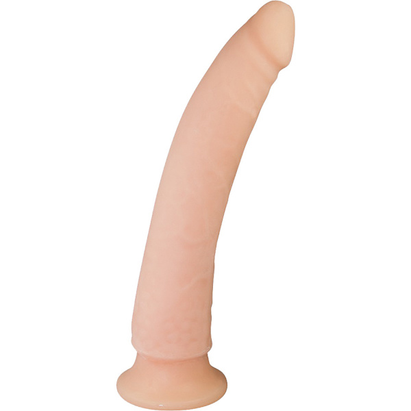 Nature Skin: Soft Dong Dildo, 24 cm Ljus hudfärg