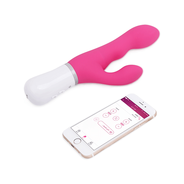 Lovense: Nora, Bluetooth Rabbit Vibrator Rosa