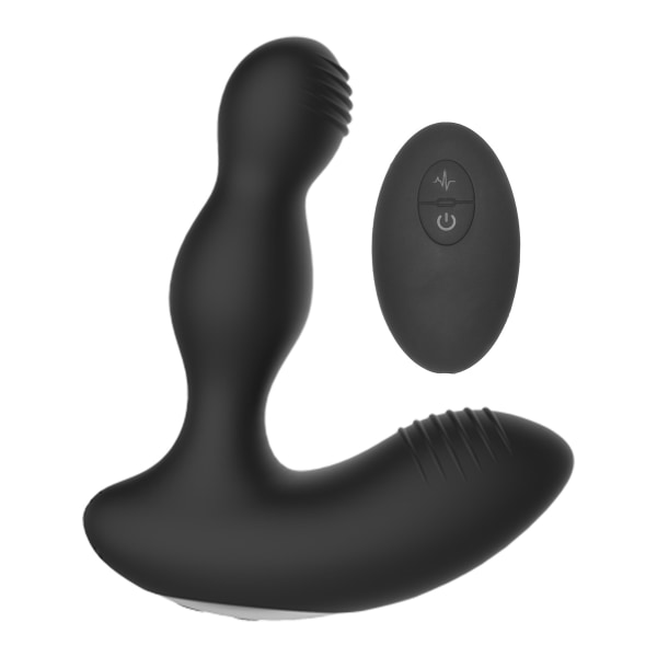 ElectroShock: Remote Prostate Massager, Vibrating & E-Stimula... Svart