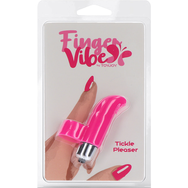Toy Joy: Finger Vibes, Tickle Pleaser Rosa