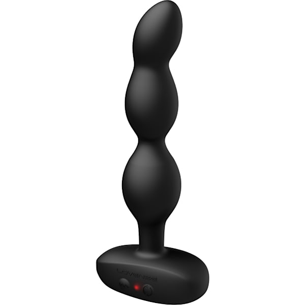 Lovense: Ridge, App Controlled Rotating Anal Beads Svart