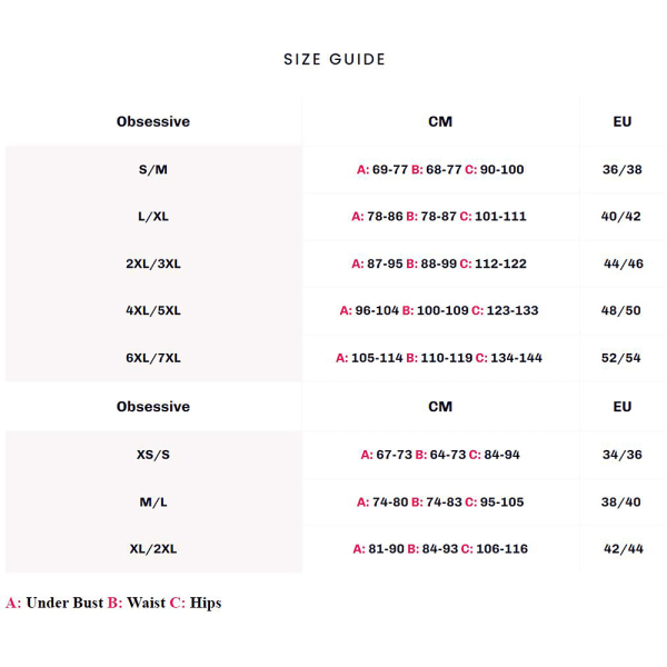 Obsessive: Mibelia, Top with Open Cups Svart M/L