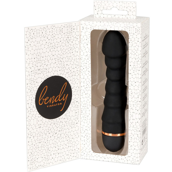 You2Toys: Bendy Ripple Vibrator Svart