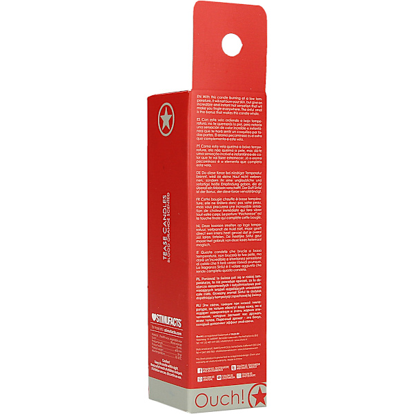 Ouch!: Tease Candles Blood Orange, 4-pack, röd Röd