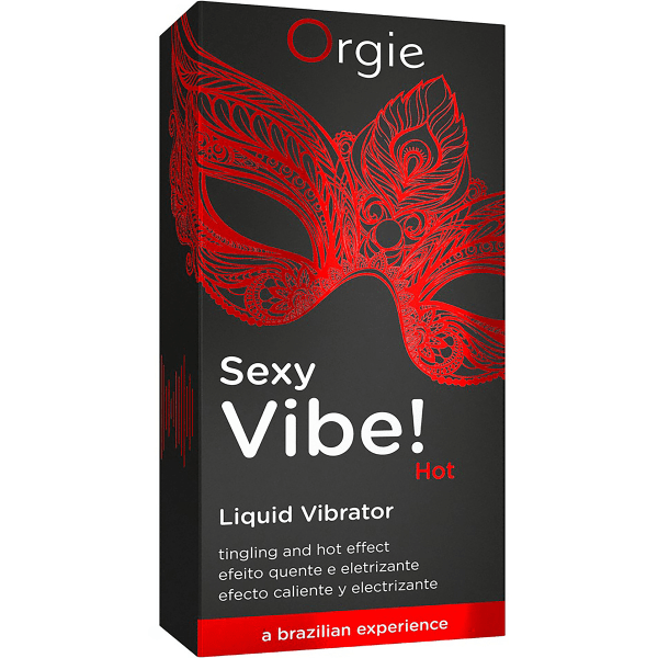 Orgie: Sexy Vibe! Hot, Liquid Vibrator Transparent