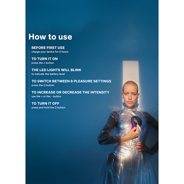 LELO: Enigma, Dual-Action Sonic Massager, lila Lila