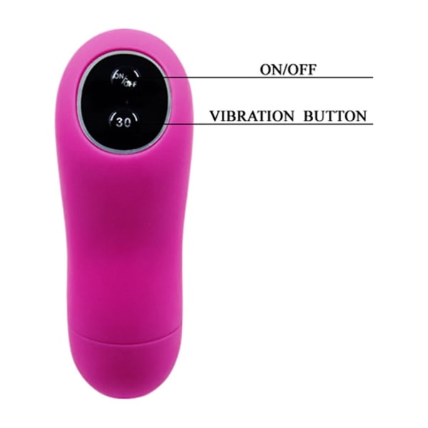 Pretty Love: Fancy Clamshell Vibrator with Remote Lila