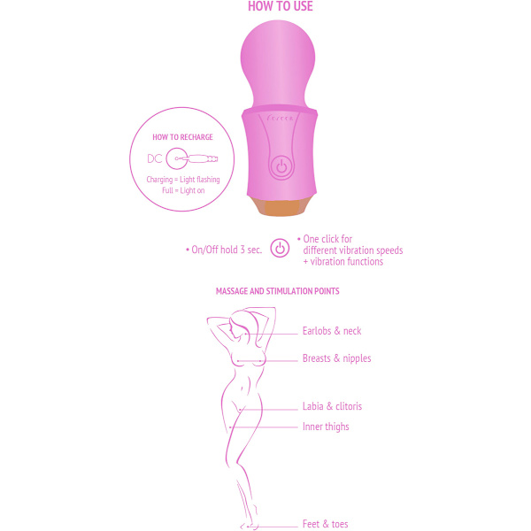 Xocoon: The Traveller Wand, Power Massager Rosa