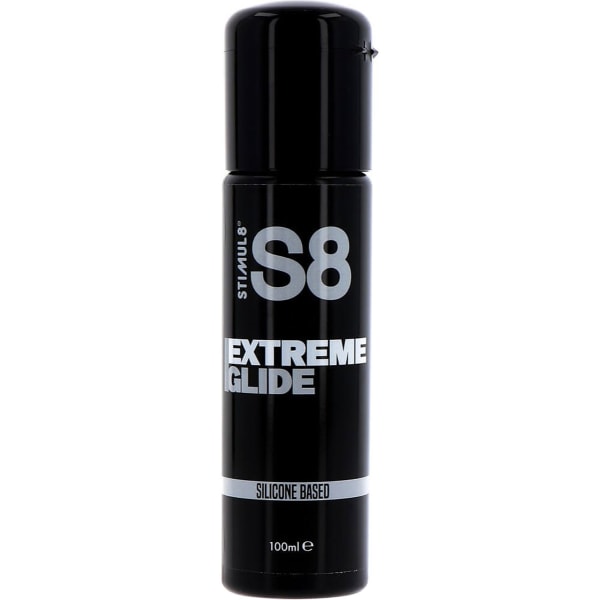 Stimul8: S8 Silicone Based Extreme Lube, 100 ml Transparent
