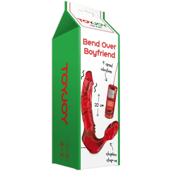 Toy Joy: Bend Over Boyfriend, Vibrator, röd Röd