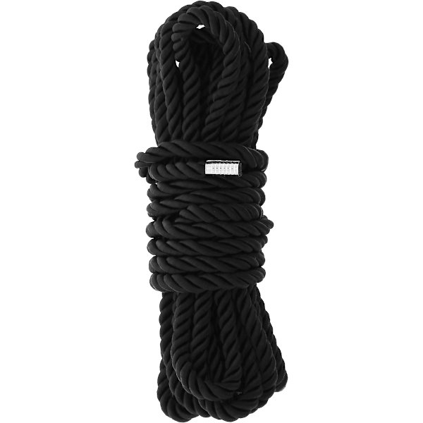 Dream Toys: Blaze, Deluxe Bondage Rope, 5m, svart Svart