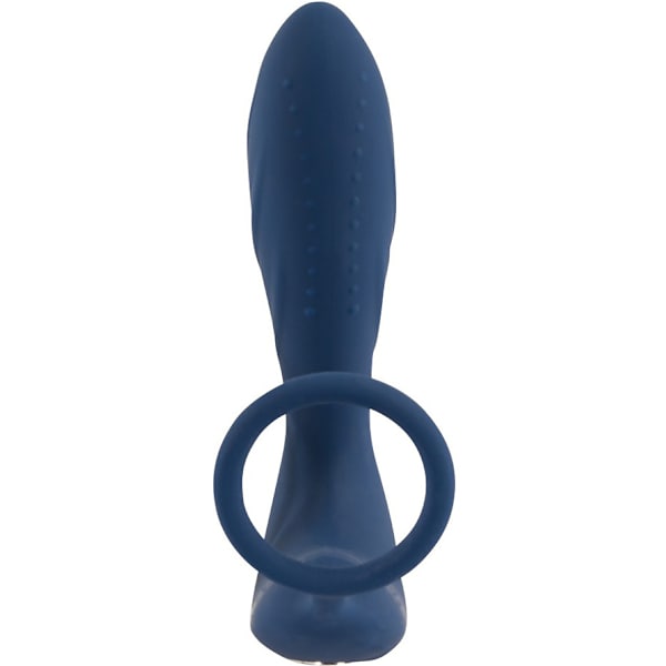 You2Toys: Vibrating Prostate Plug with Cock Ring Blå