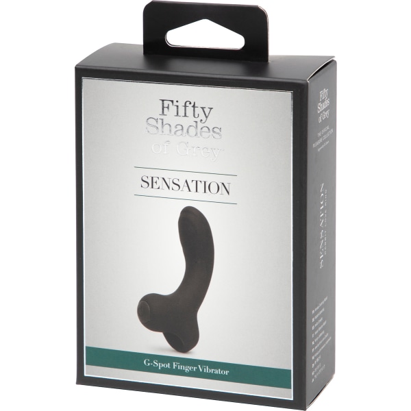 Fifty Shades Sensation: G-Spot Finger Vibrator Svart