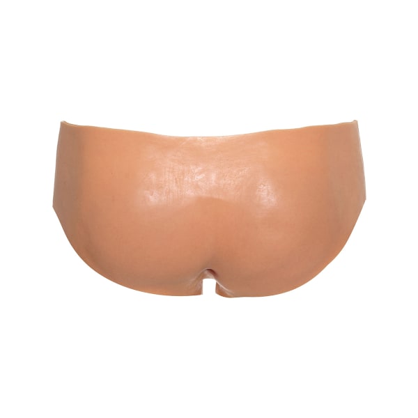 Hidden Desire: Alter Ego, Open Vagina Brief Low Waist Ljus hudfärg one size