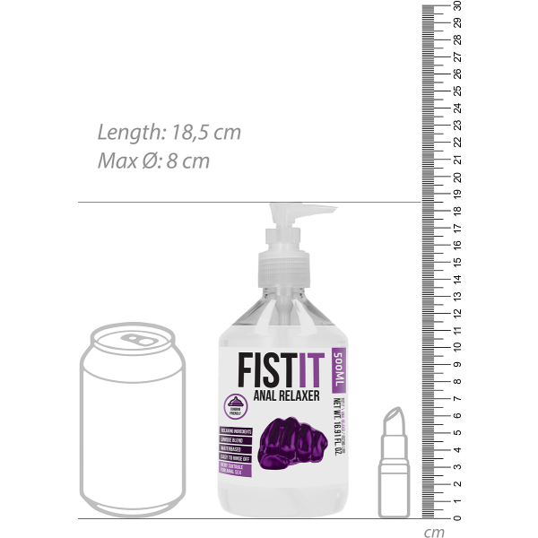 Pharmquests: Fistit, Anal Relaxer, 500 ml
