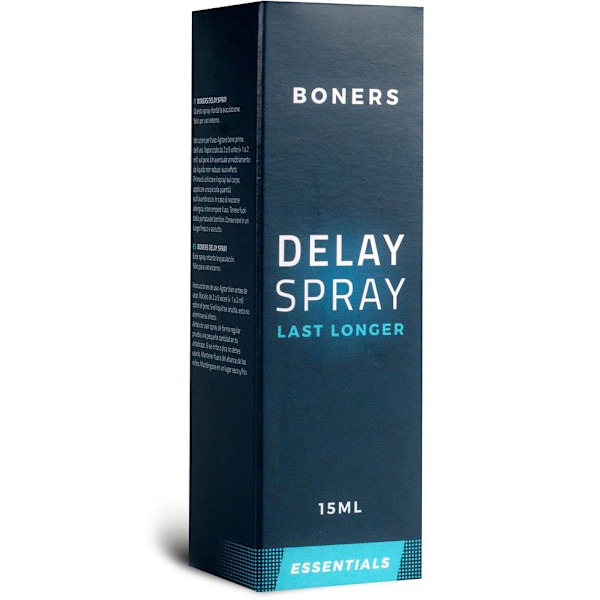 Boners: Delay Spray, Last Longer, 15 ml