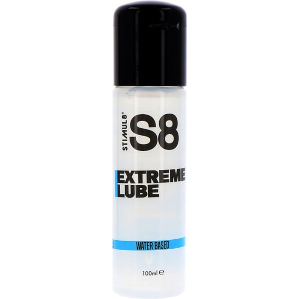 Stimul8: S8 Water Based Extreme Lube, 100 ml Transparent