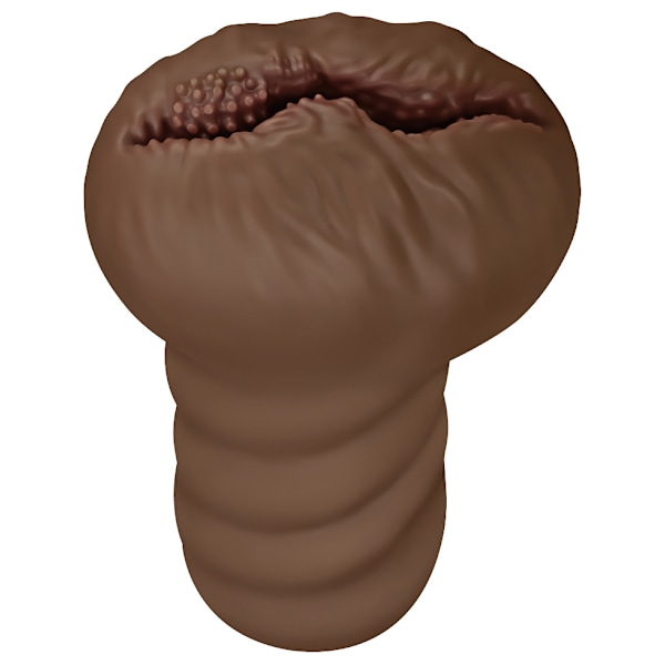 LoveToy: Alien's Pie Masturbator No.1, mörk Mörk hudfärg