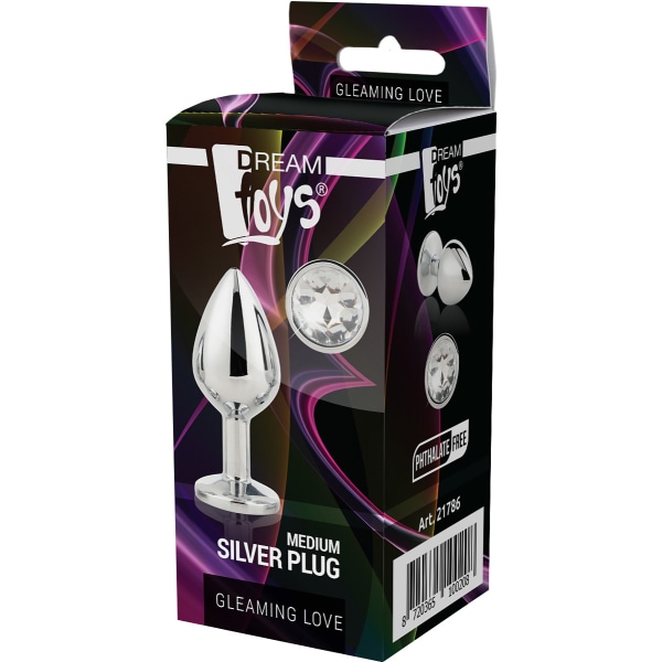 Dream Toys: Gleaming Love, Silver Plug, medium Silver