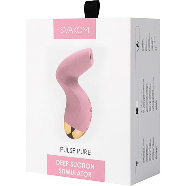 Svakom: Pulse Pure, Deep Suction Stimulator, rosa Rosa